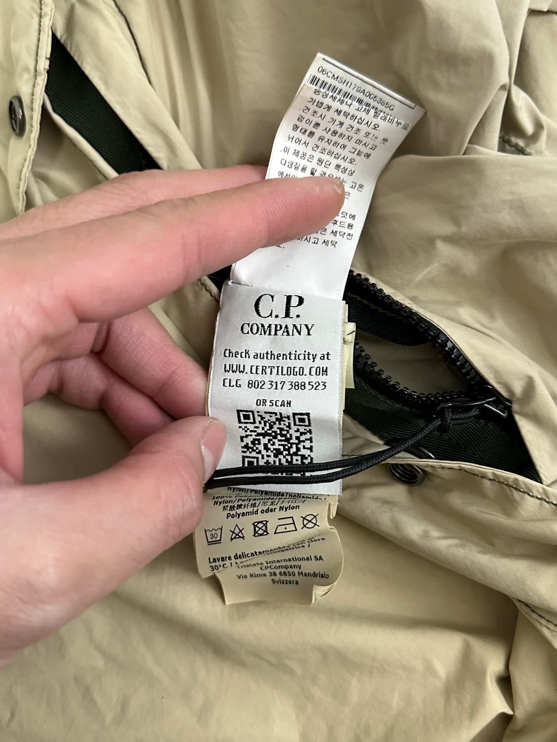 CP컴퍼니 크롬 렌즈 자켓95 상품이미지10