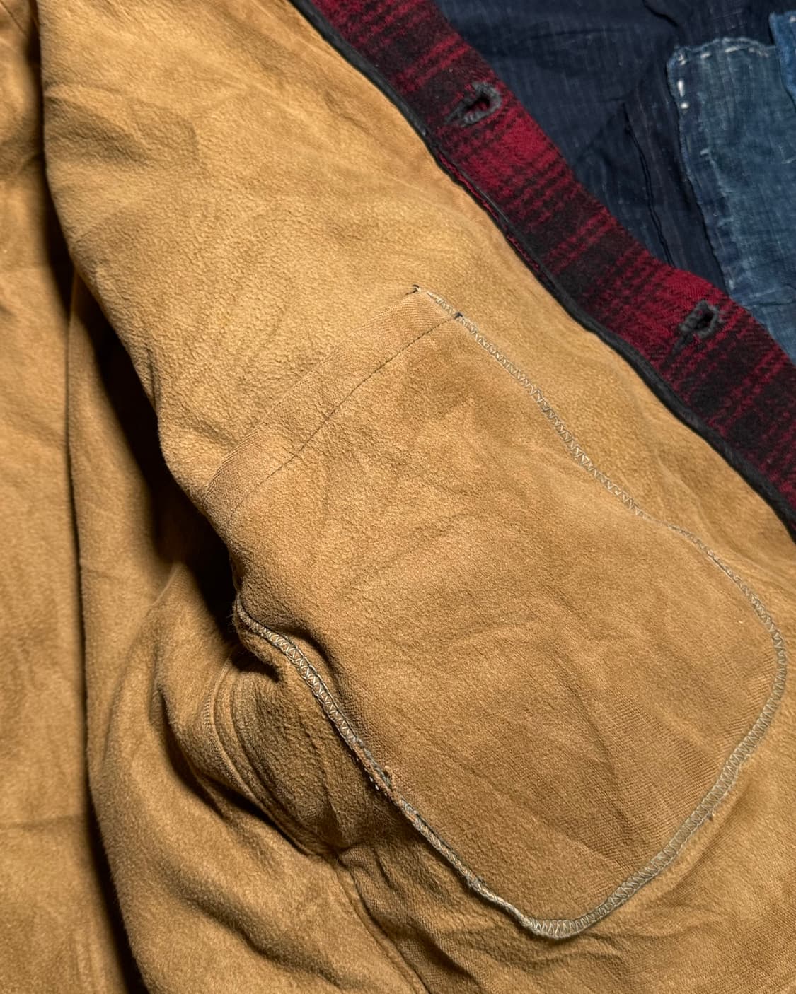 30-40‘s 울리치 플래드 체크 매키노 크루저 자켓 44 상품이미지5