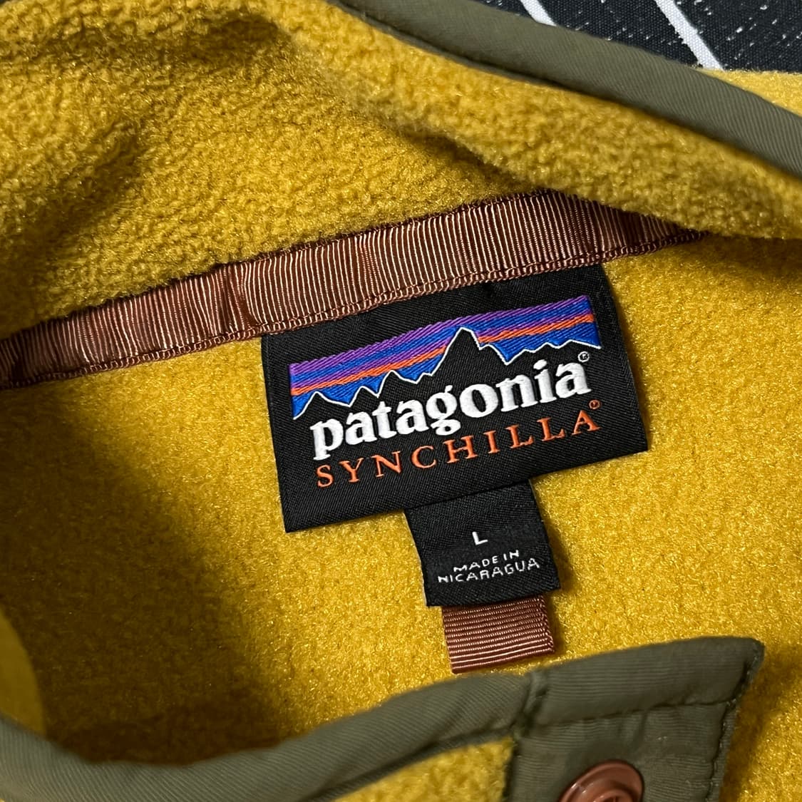 00s 파타고니아 신칠라 후리스 L 옐로우 상품이미지4
