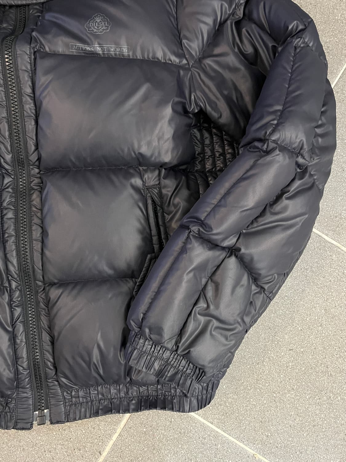 디젤 덕다운 패딩 M 상품이미지2