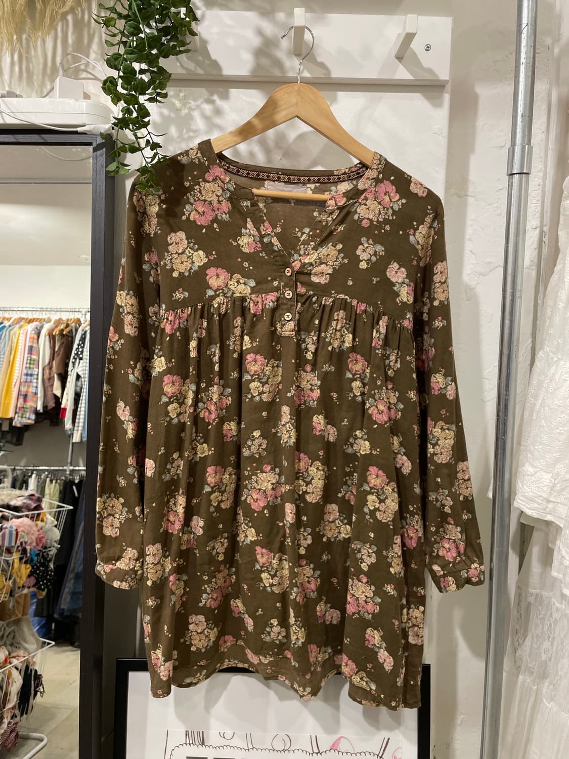 플라워 모리 롱 블라우스 상품이미지7