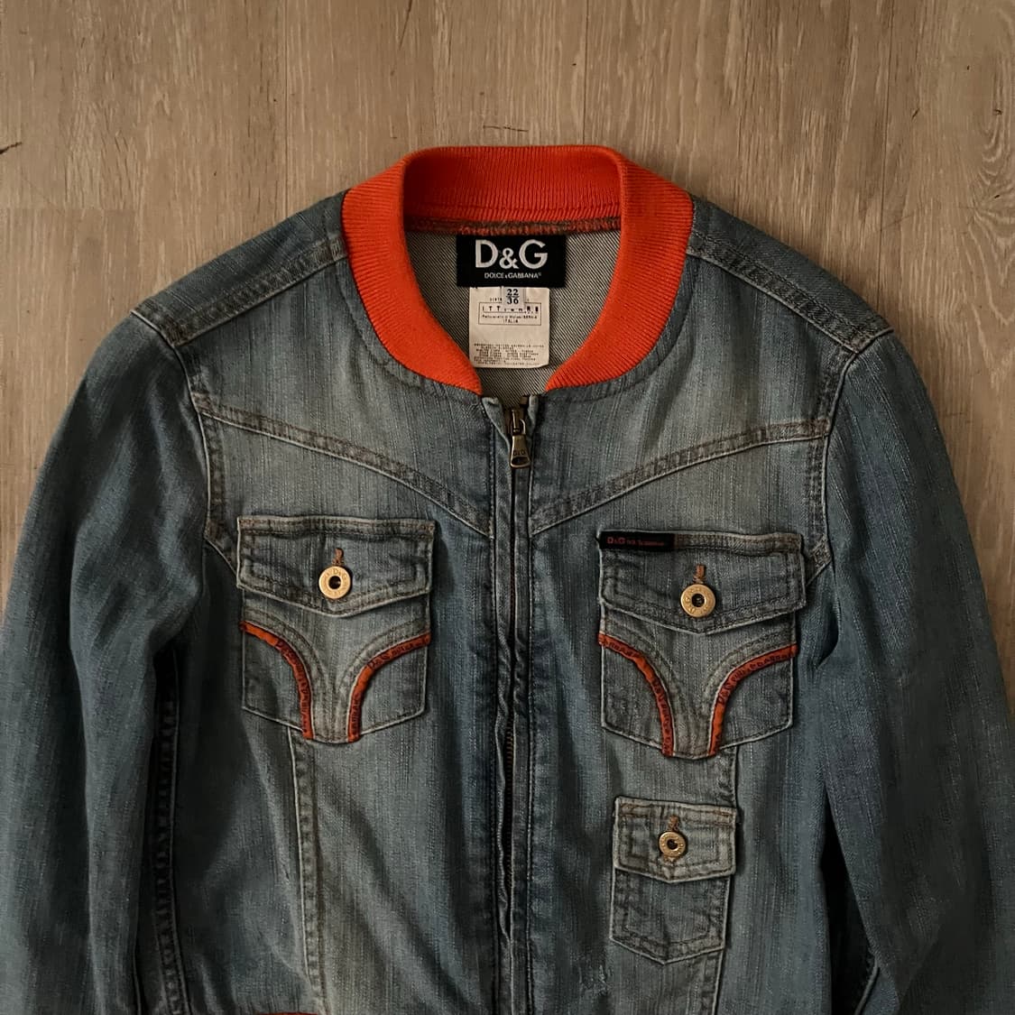Dolce & Gabbana washed denim jacket 상품이미지2