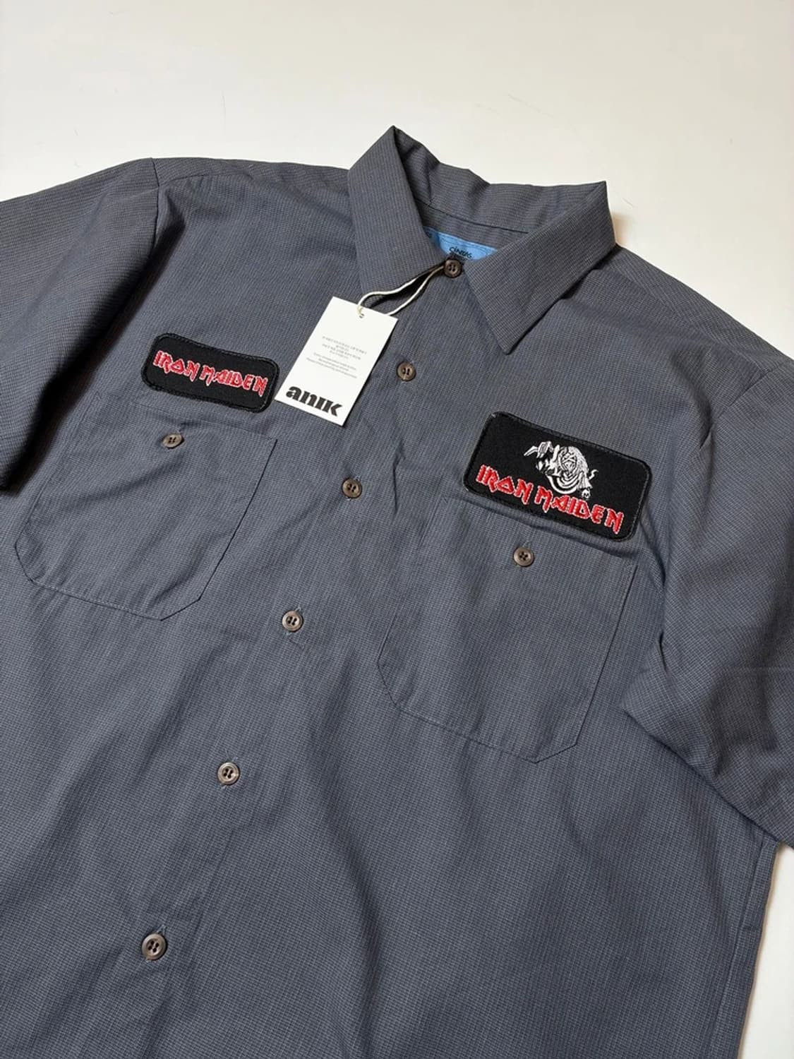 Selected 00's 빅프린팅 반팔 코튼 셔츠 PN9494 상품이미지4