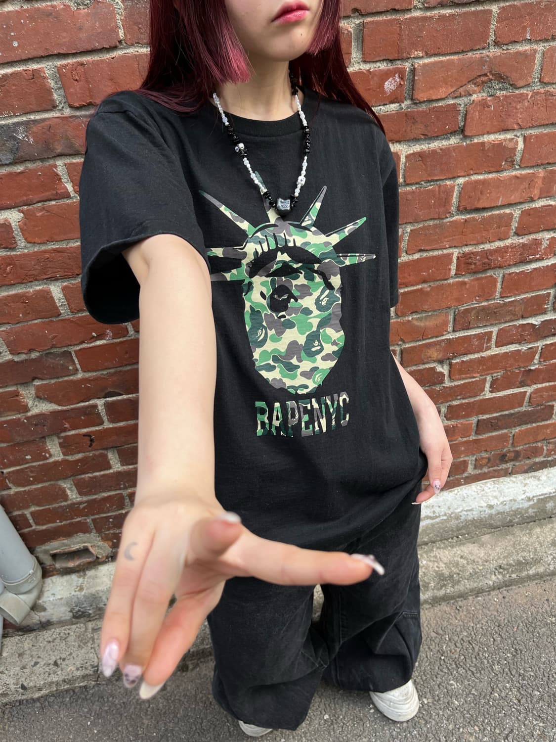 베이프 뉴욕 반팔탑 상품이미지2