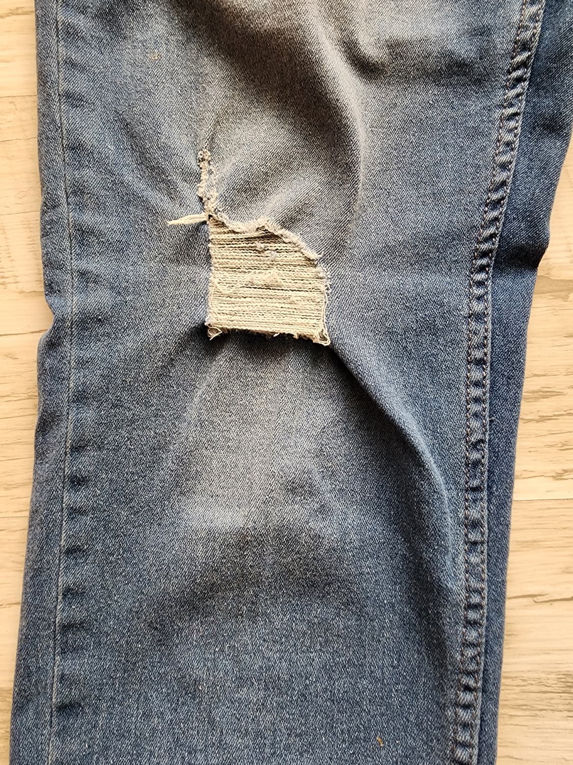 남자 스판 데님 팬츠 팜. 남성 청바지 (32~33)인치 중청남성 스판  상품이미지3