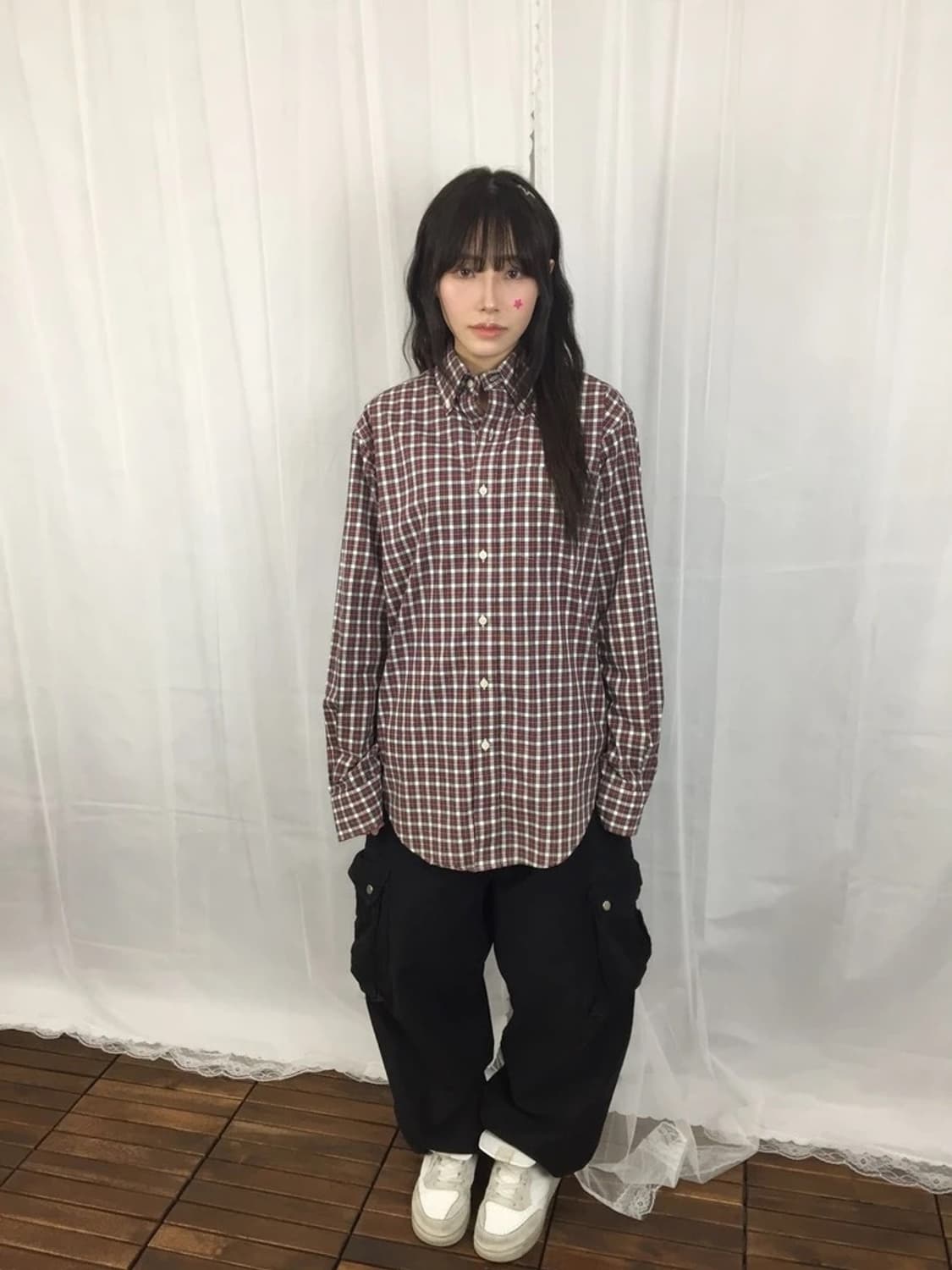 Lauren Ralph Lauren Red Plaid Shirt 상품이미지1