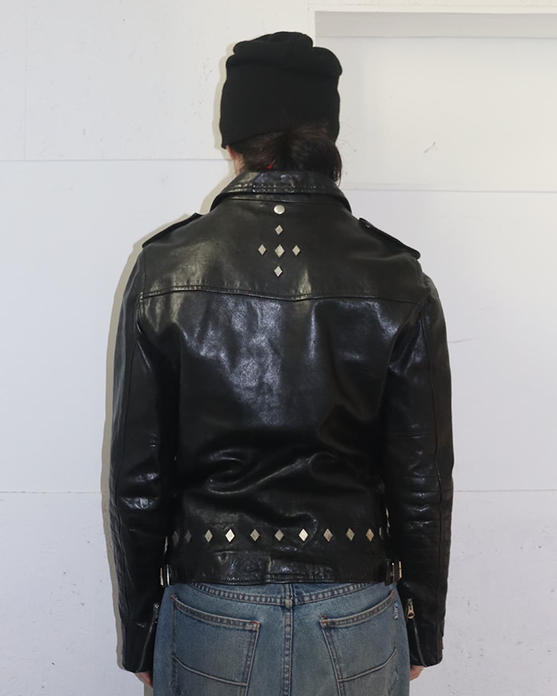 골든구스 스터드 바이컷 자켓 블랙 상품이미지2