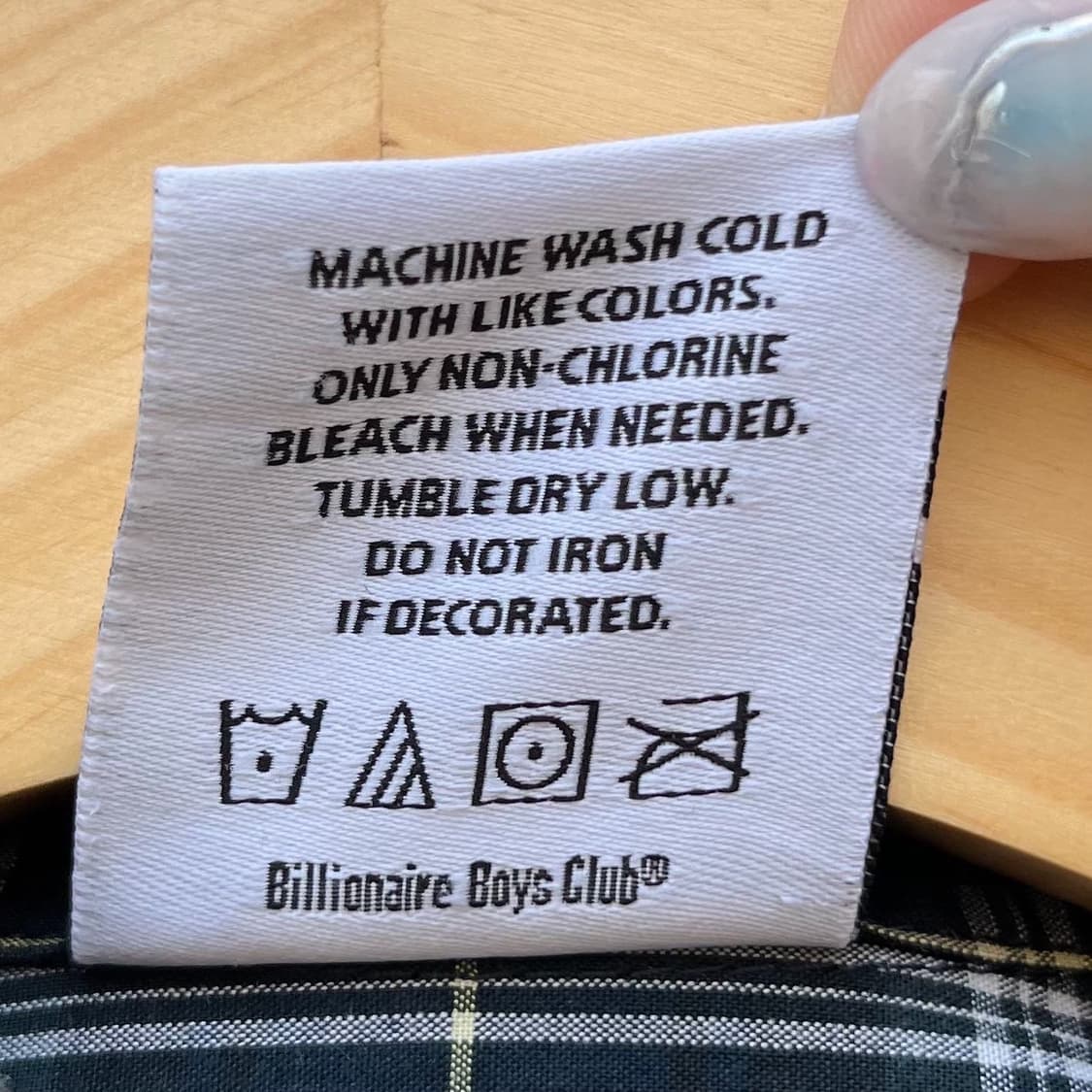 빌리어네어 보이즈 클럽 우주인 체크 셔츠 상품이미지10