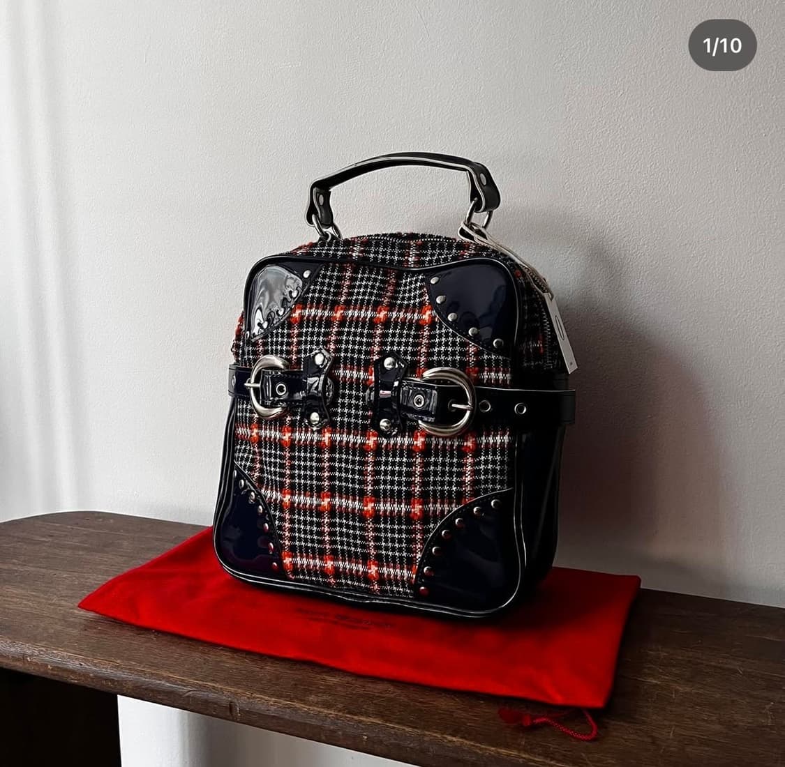 준야와타나베 스터드 벨트 백 가방 상품이미지2