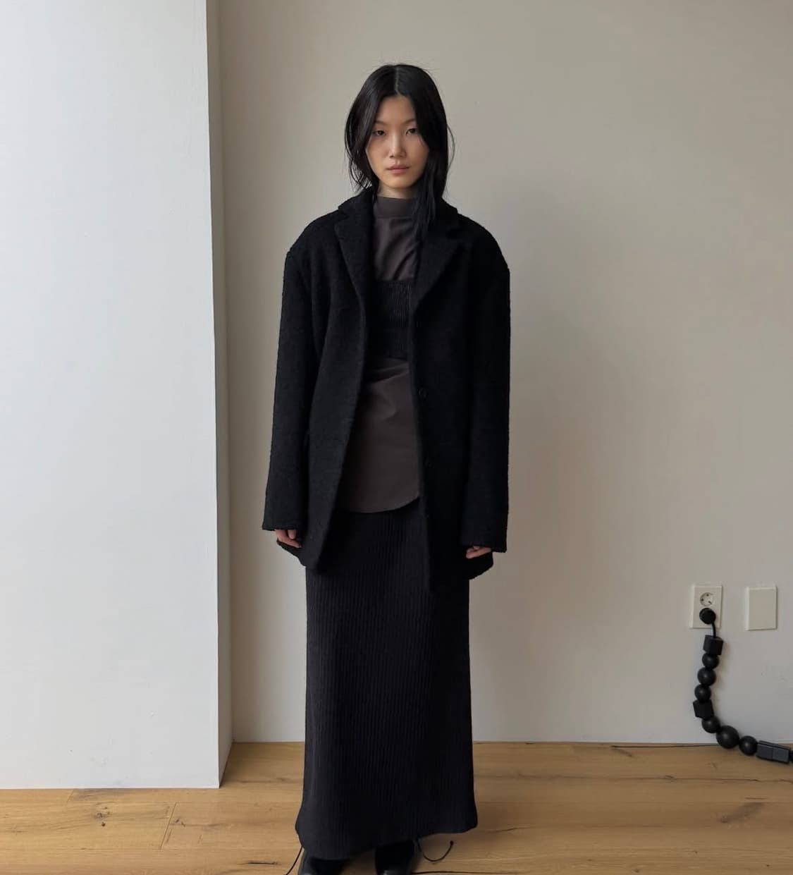 샵레터 레터 테디 부클 코트 (텍달린 새상품) 상품이미지3