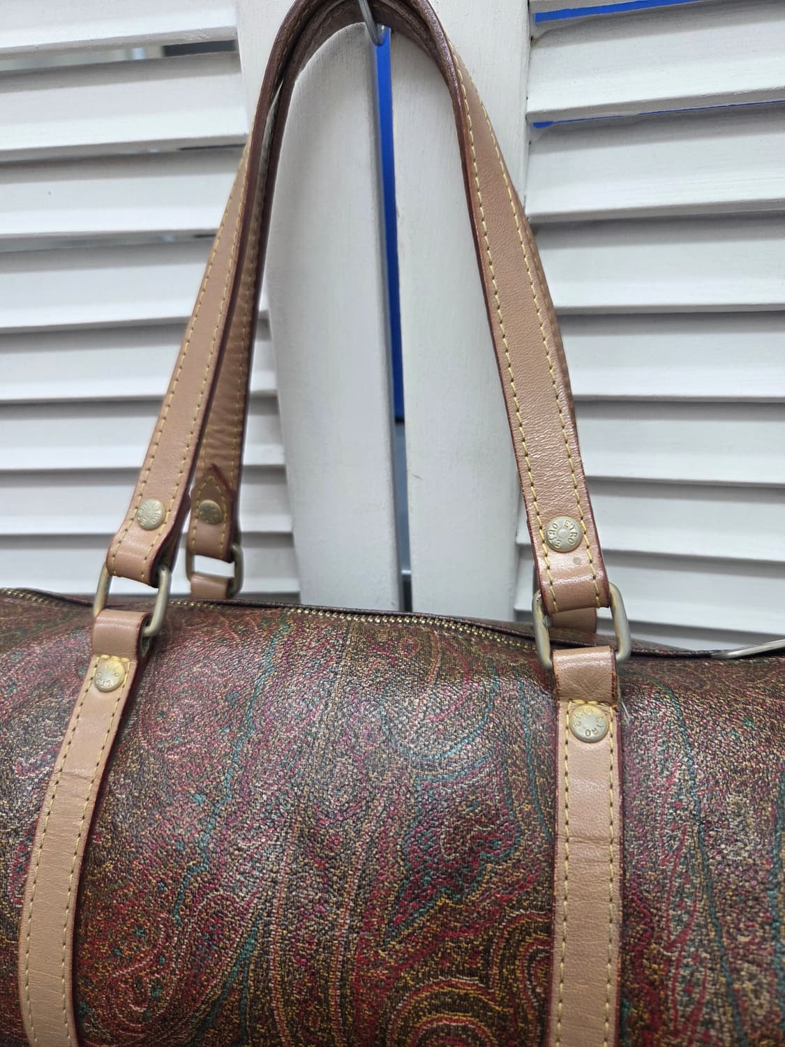 에트로 페이즐리 원통백 보스턴백 상품이미지2