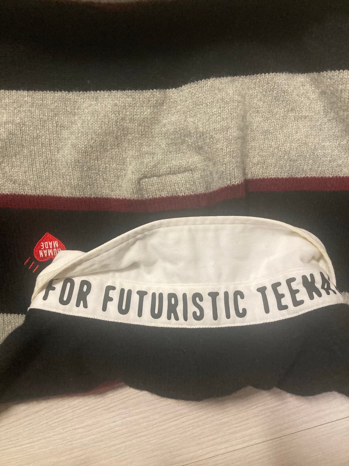 휴먼메이드 럭비 니트 팝니다 상품이미지5