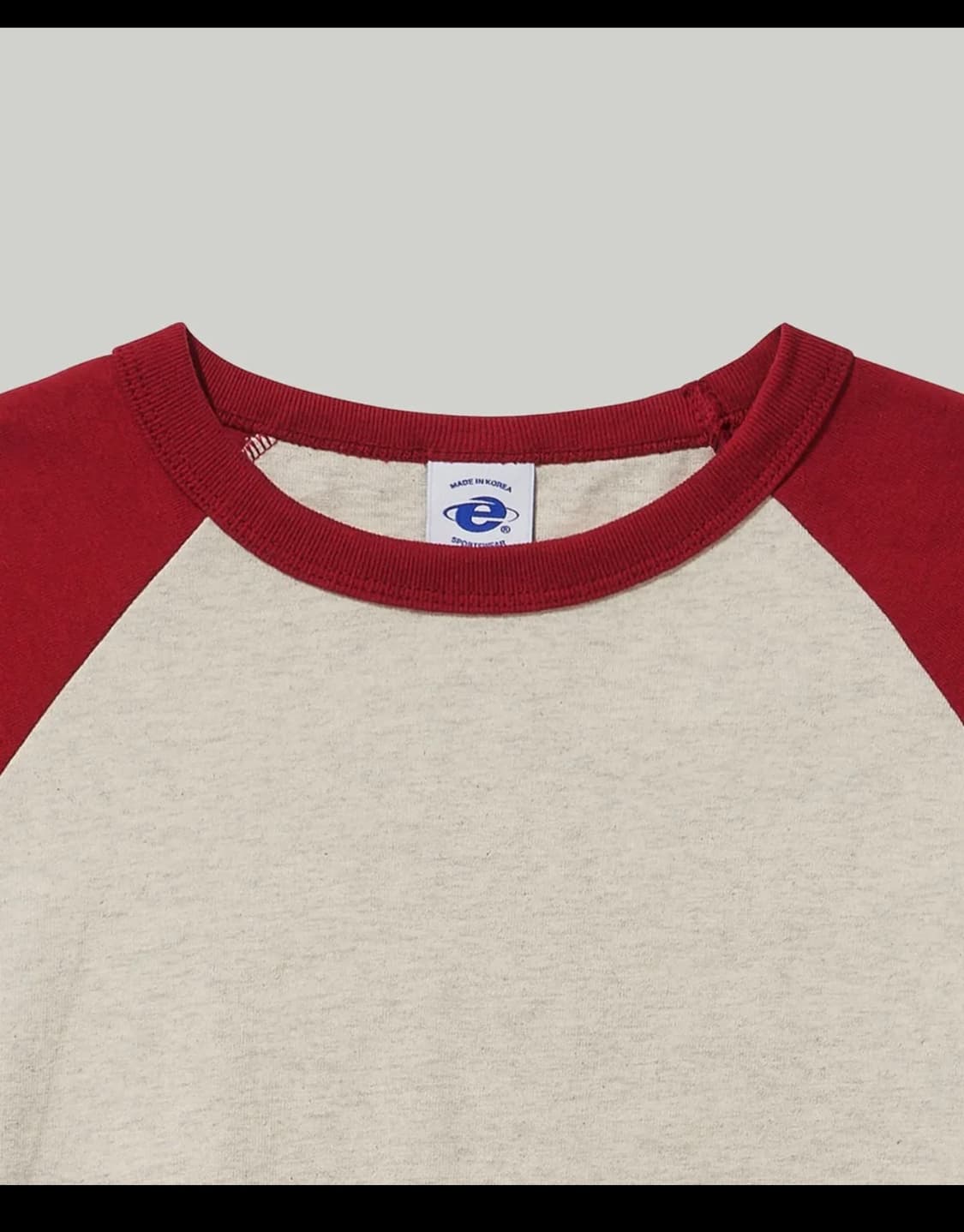 이스트게이트 헤리티지 래글런 롱슬리브 버건디 L 새상품 상품이미지3