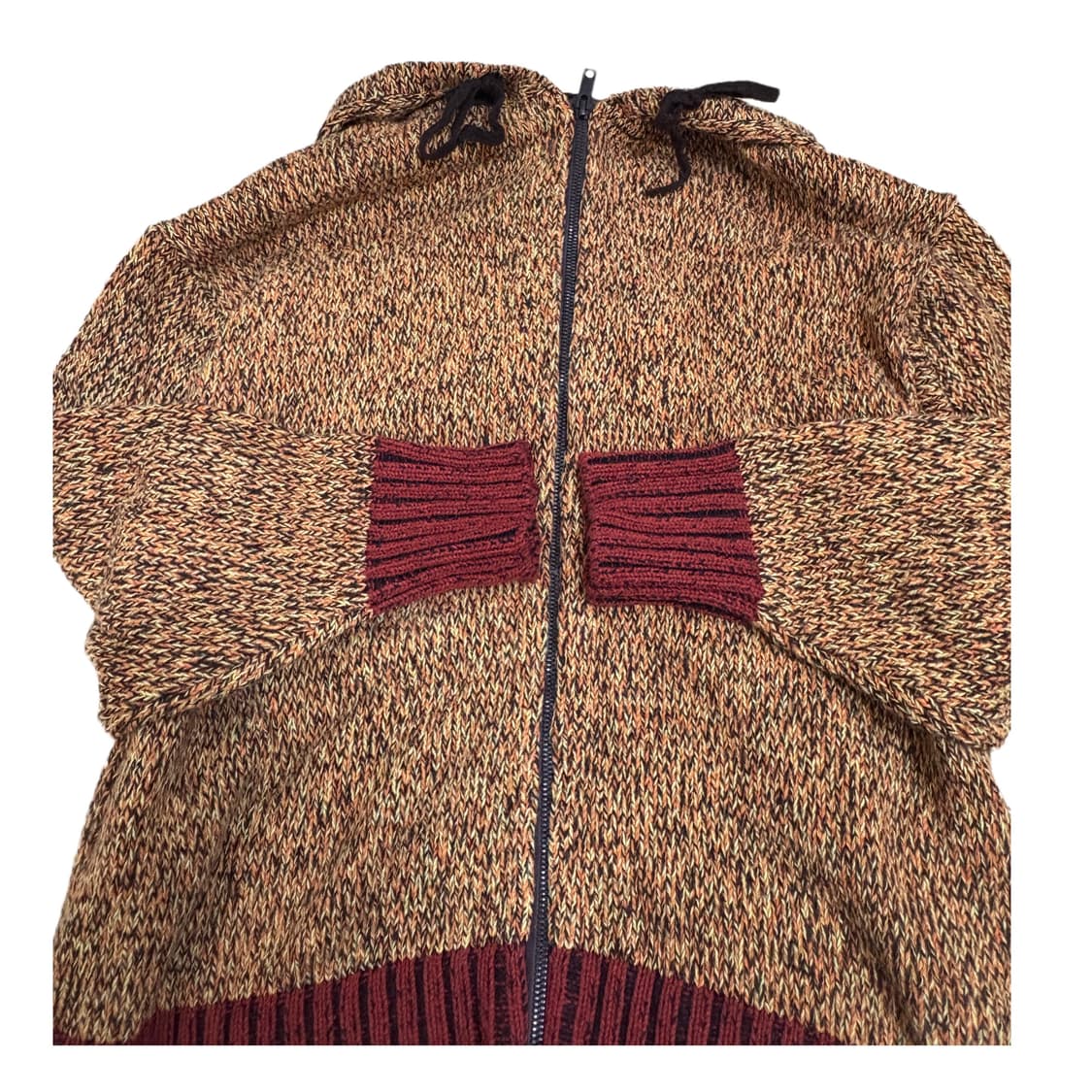 빈티지 마르니유니클로 후드 니트 집업 가디건 상품이미지5