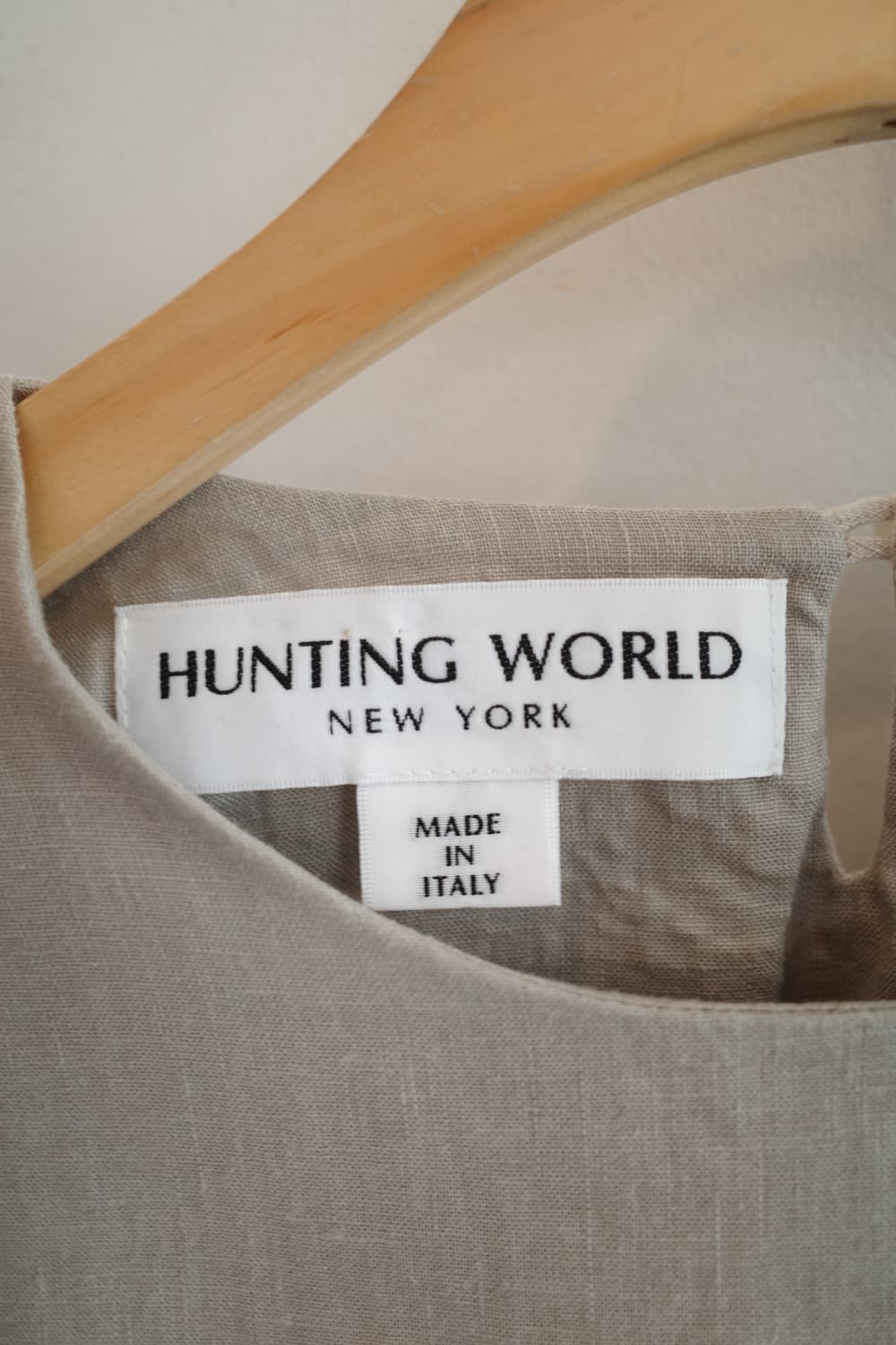 HUNTING WORLD 헌팅월드 투패턴 리넨 셔츠 (MADE IN IT 상품이미지3
