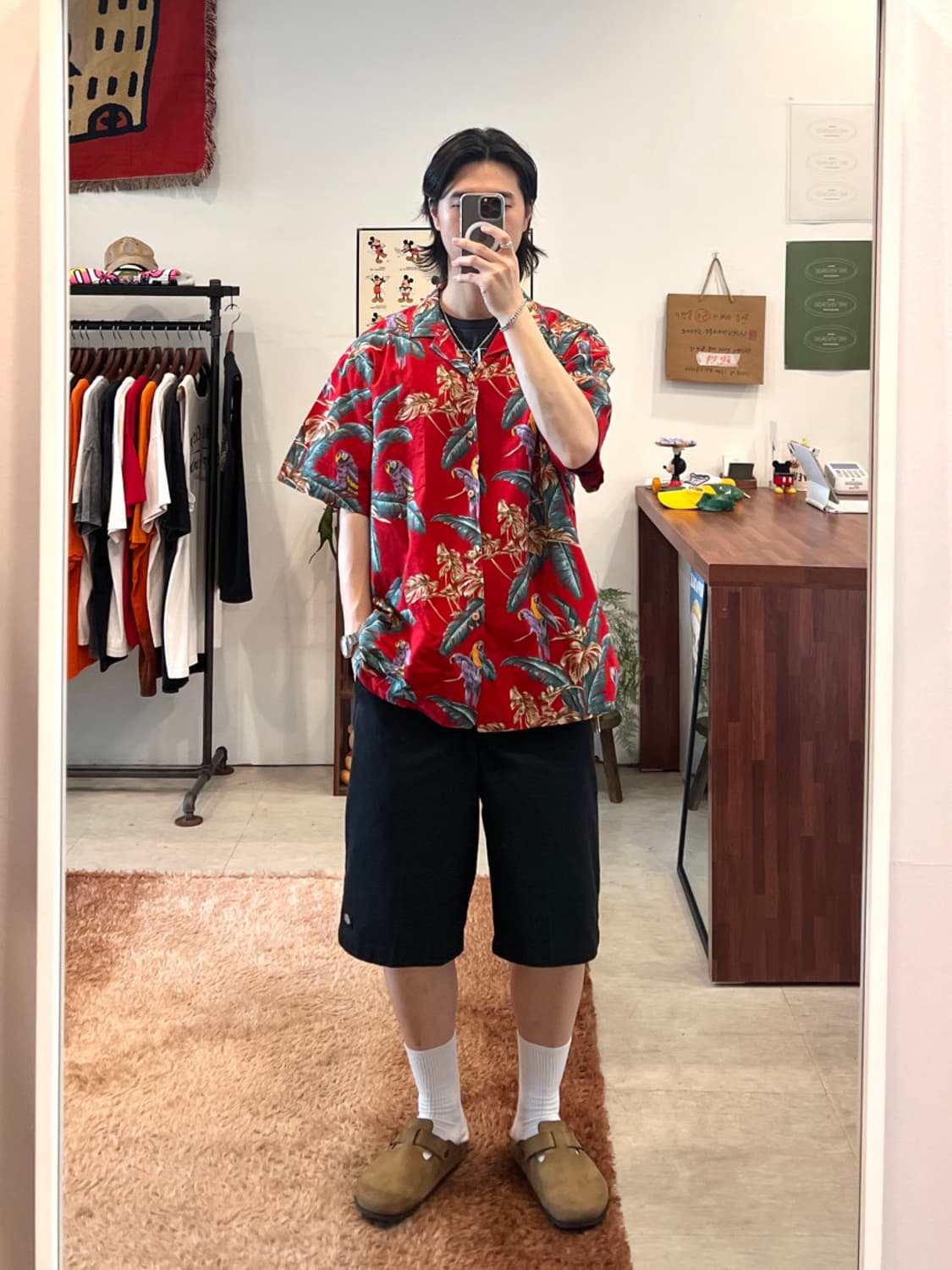 90s Paradise Found 하와이안 반팔 셔츠 (Hawaii)  상품이미지2