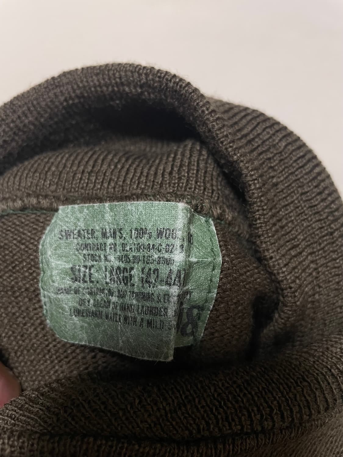 US army 5 button sweater  상품이미지7