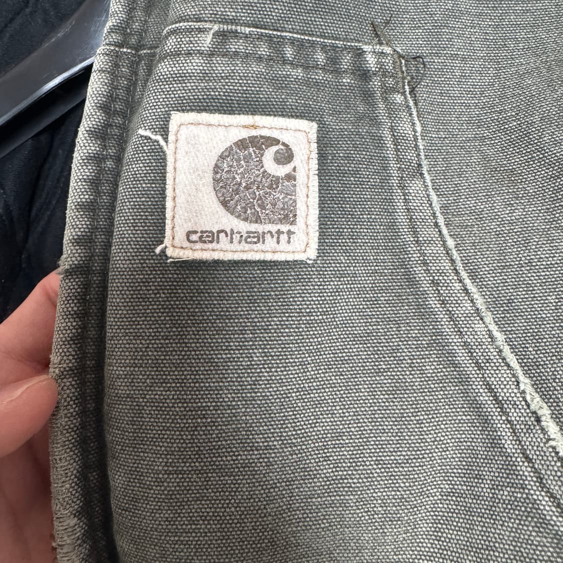 칼하트 액티브자켓 j68 j30 모스그린 상품이미지4