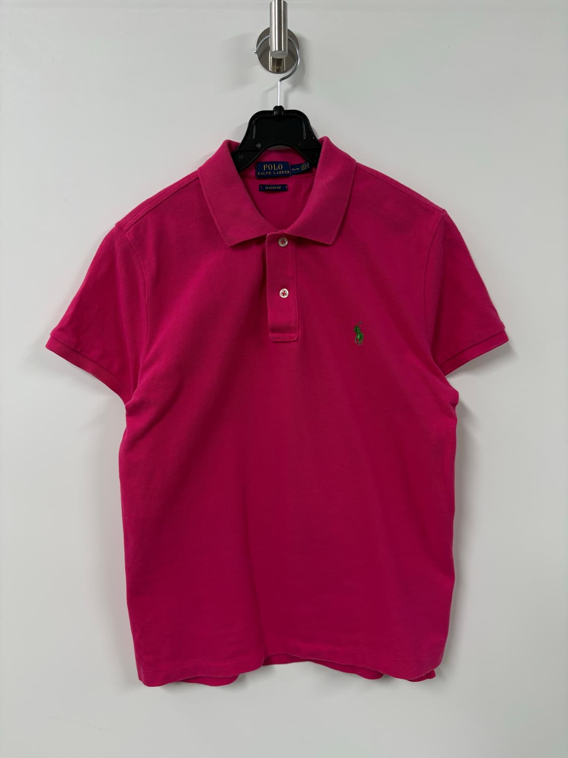 폴로 랄프로렌 핑크 PK 카라 반팔 티셔츠 상품이미지2