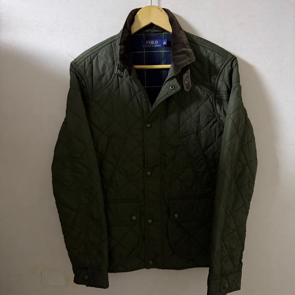 폴로 랄프로렌 코듀로이 퀄팅 자켓 S  상품이미지1