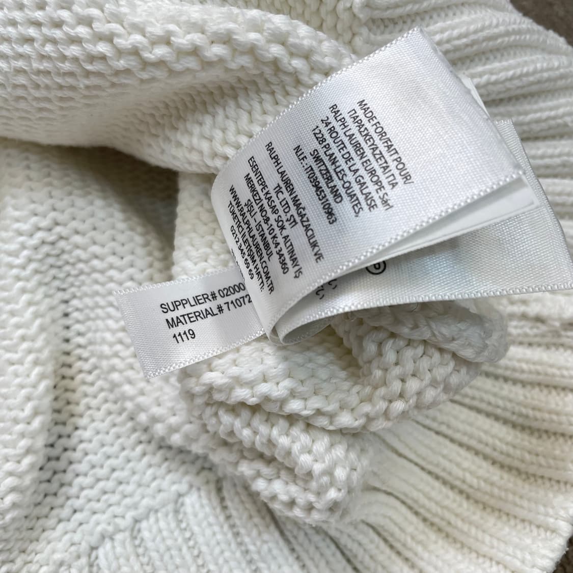 polo 랄프로렌 폴로 코튼 니트 xl  상품이미지6