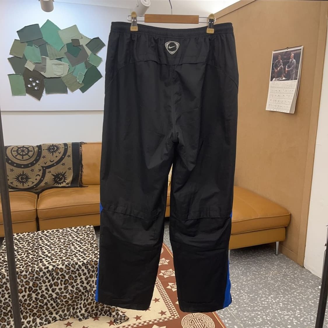 나이키 올드스쿨 레트로 배색 와이드 트랙팬츠 L C08823 상품이미지4