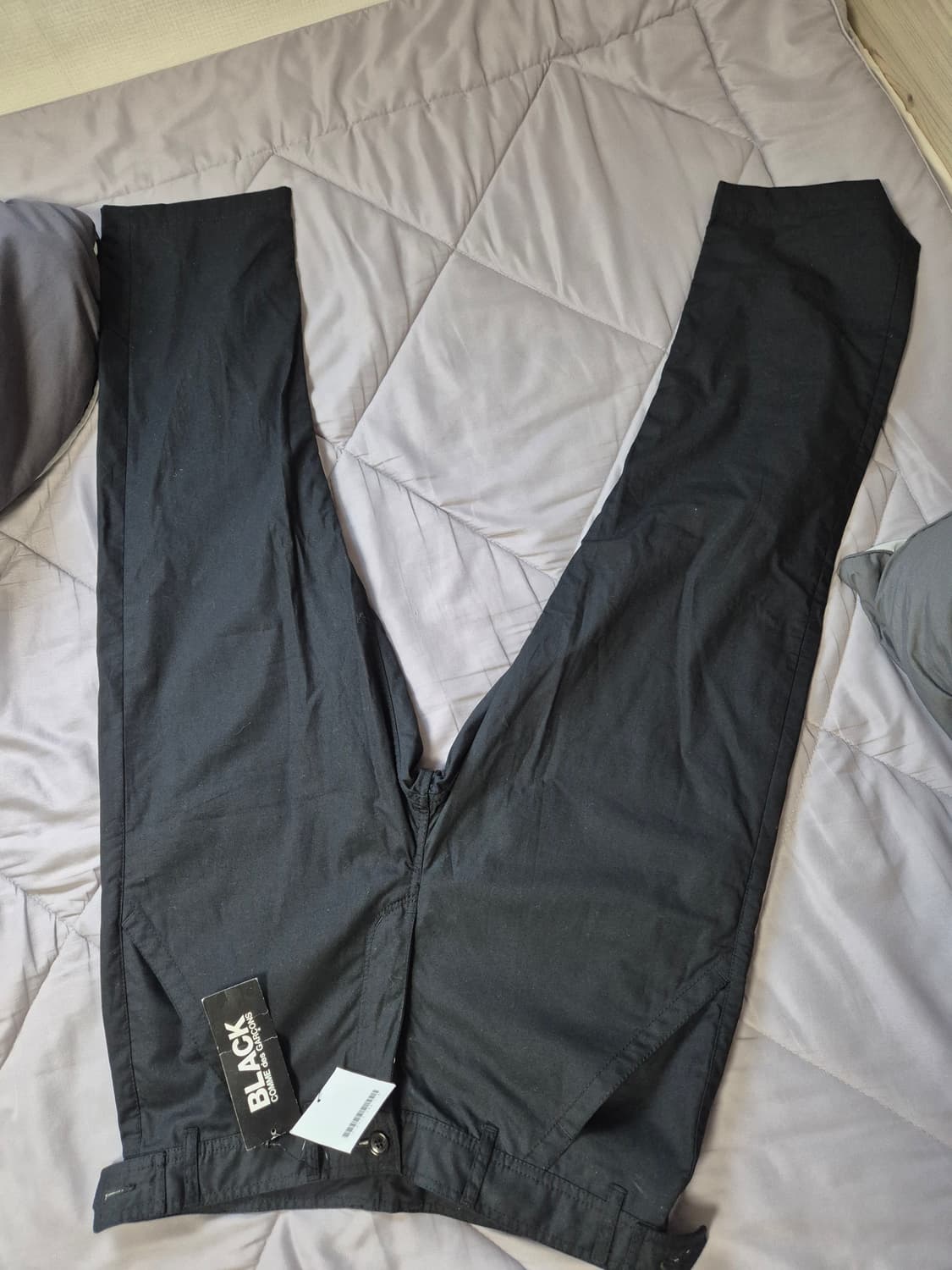 꼼데가르송 블랙 팬츠 상품이미지1