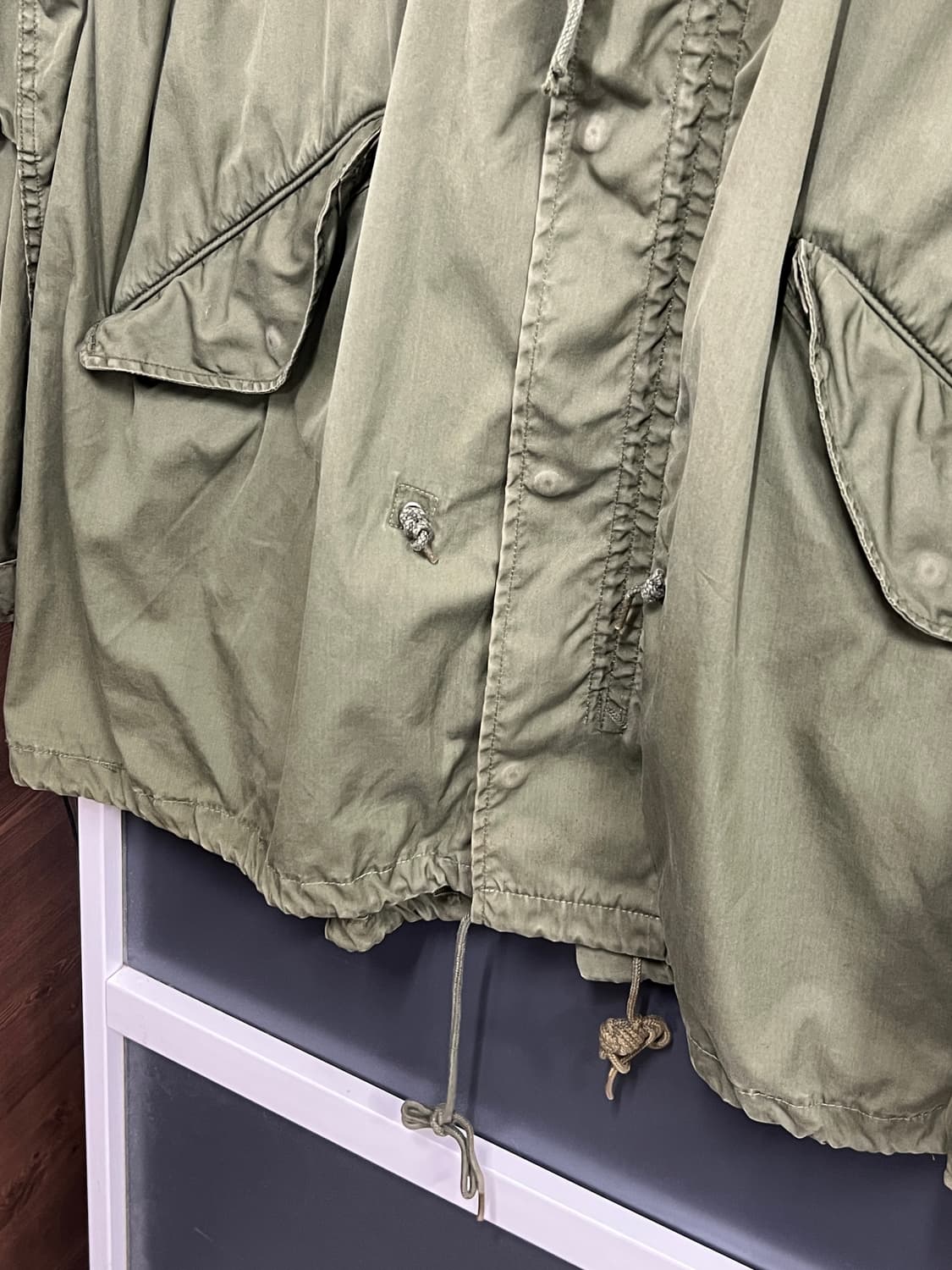 밀리터리 USA 오리지널 70s M-65 피쉬테일 야상 파카 상품이미지5