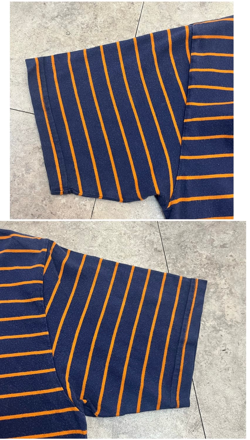 폴로 랄프로렌 스트라이프 반팔티 네이비 L #csz4132 상품이미지6