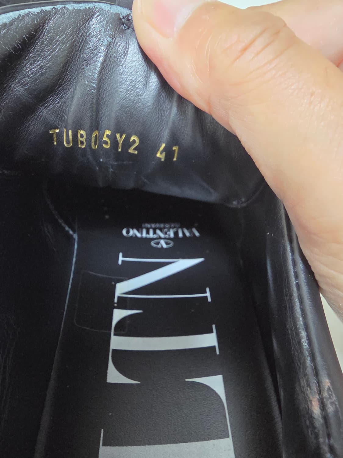 발렌티노 로고 스니커즈 정품 상품이미지6