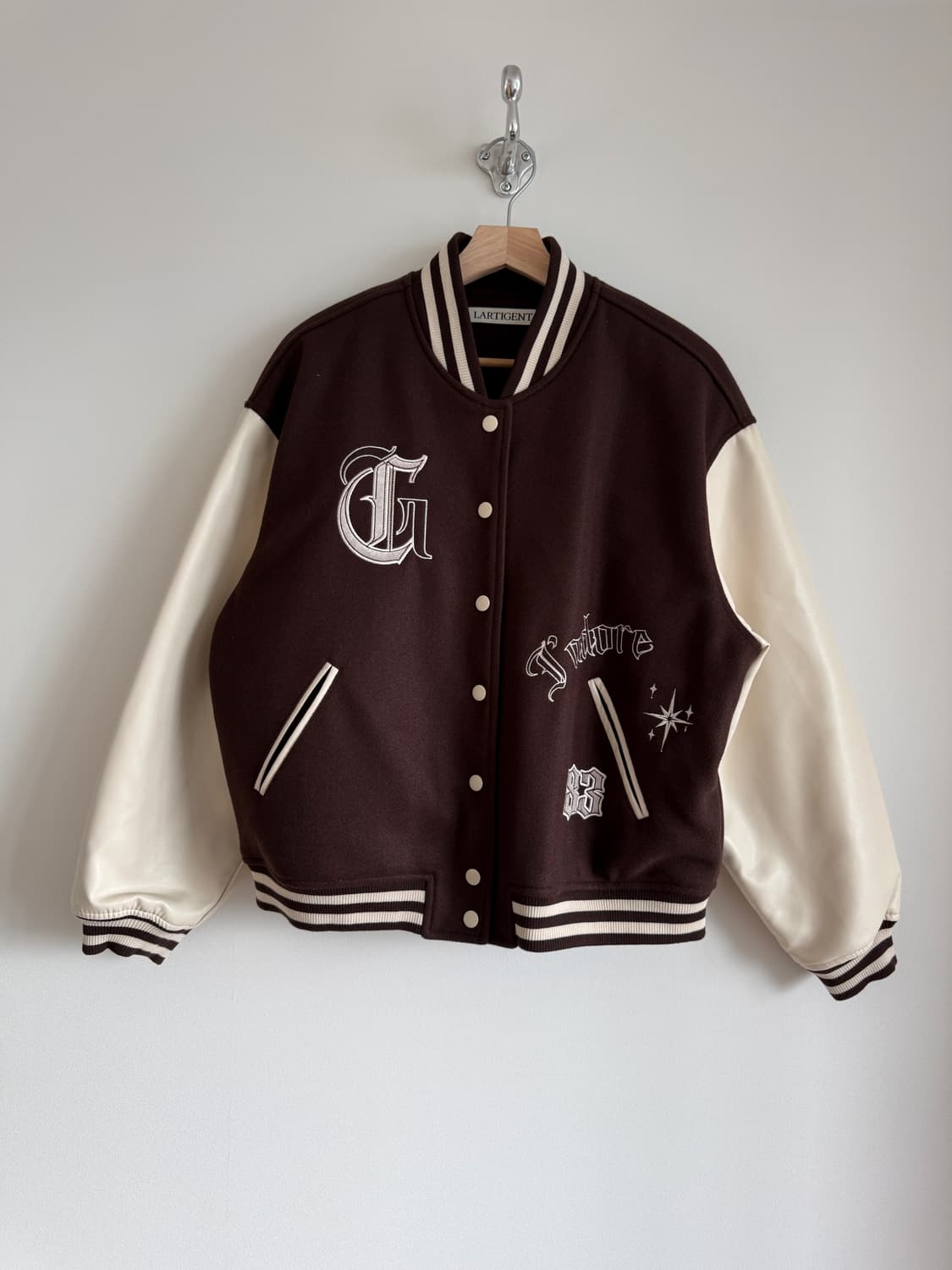 라티젠(LARTIGENT) 바시티자켓(거의 새제품) 상품이미지1