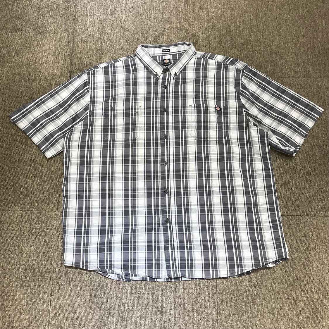 (2XL) Dickies 디키즈 체크 반팔 셔츠 상품이미지2