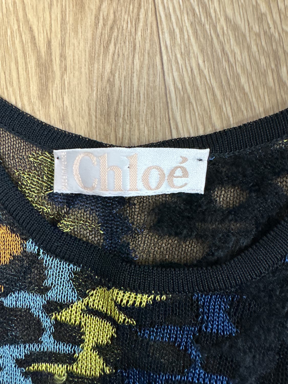 끌로에 시스루 탑 상품이미지1