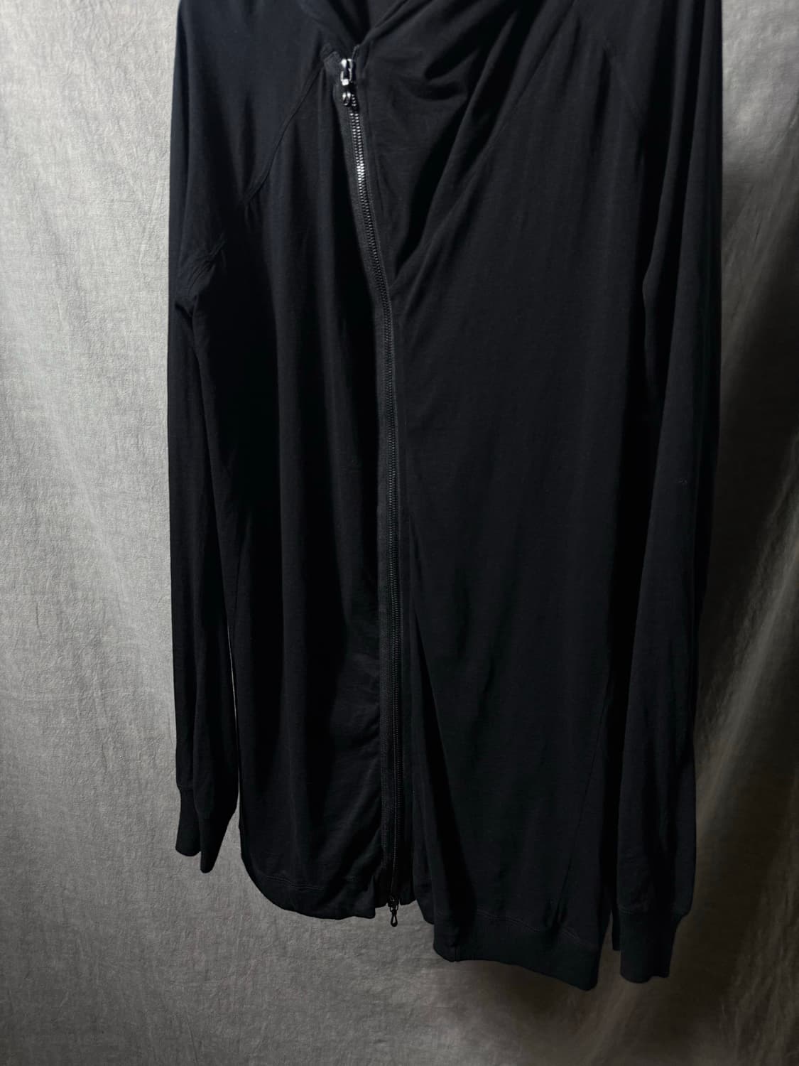 JULIUS Asymmetric Long Hoodie Zip-Up 상품이미지4