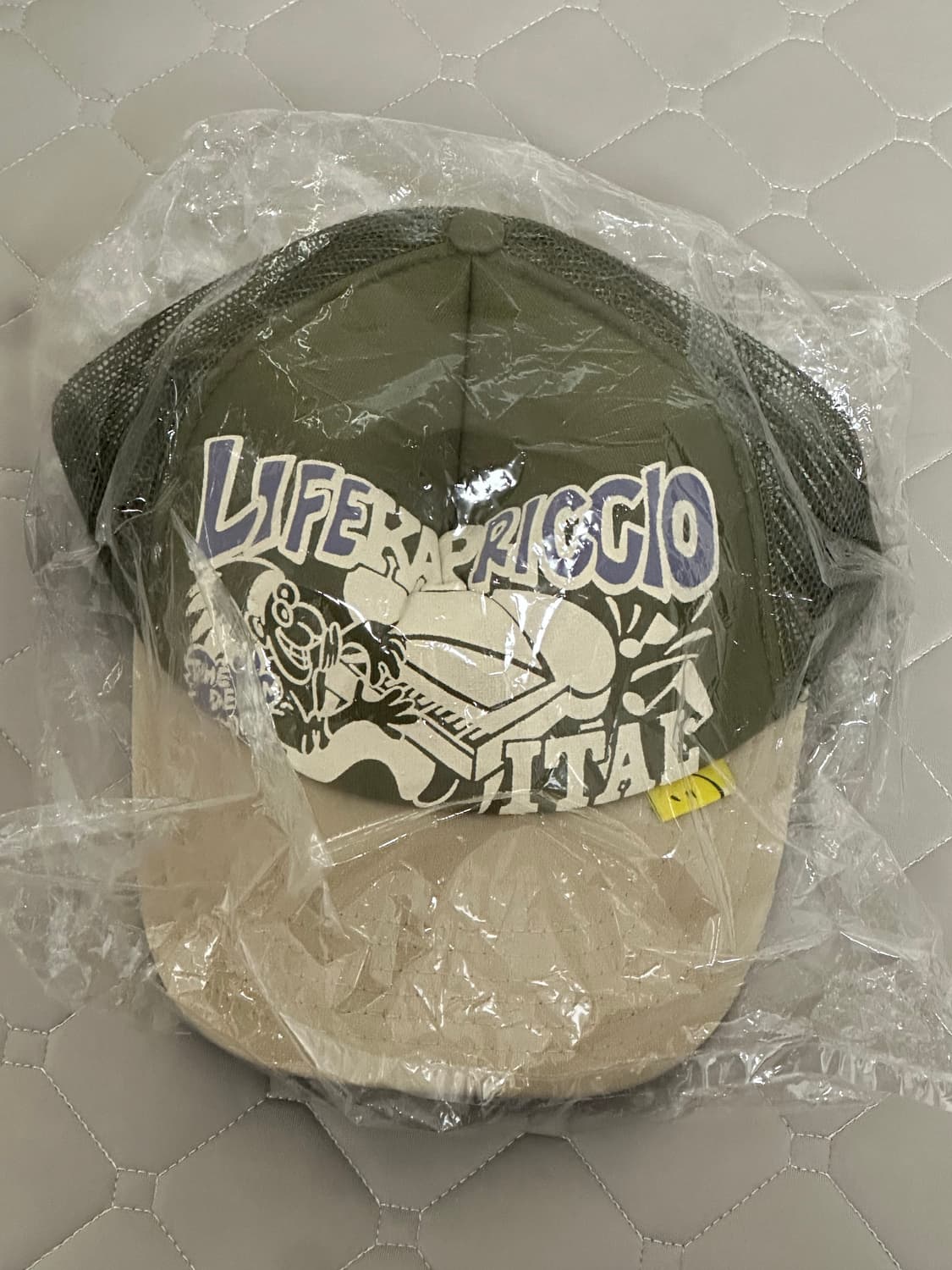 캐피탈 트러커캡 베이지 상품이미지1