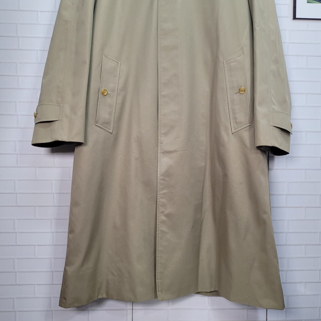 버버리 런던 롱 트렌치 코트 50사이즈 상품이미지3