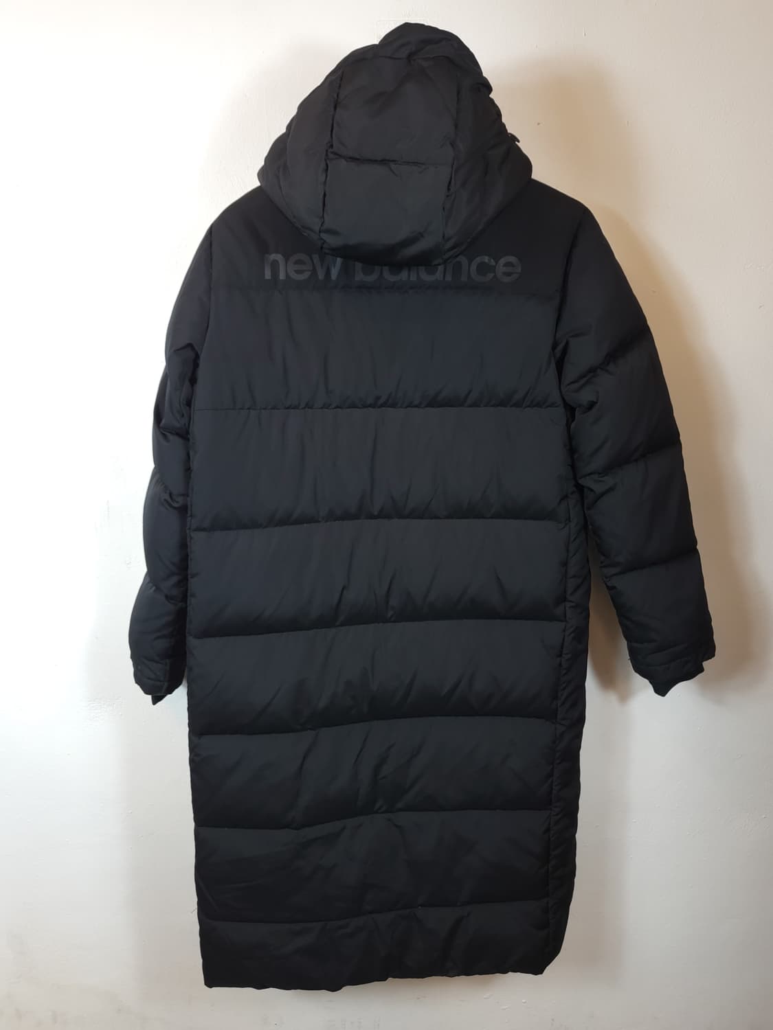 뉴발란스 퍼포먼스 챌린지 롱다운후드패딩 85-95 XS 블랙 상품이미지6