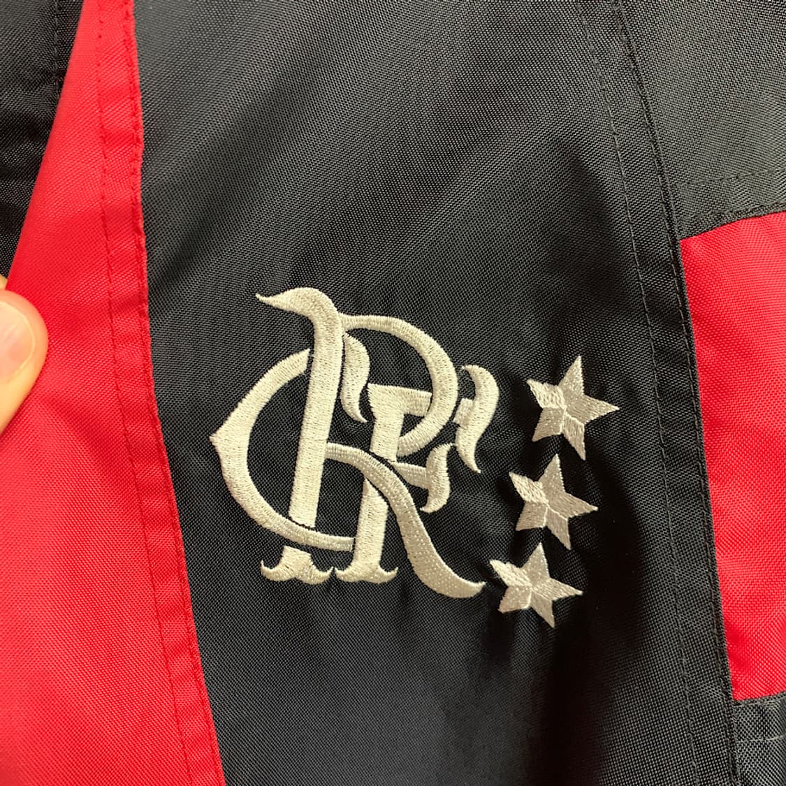 90s 엄브로 UMBRO C.R. 플라멩구 올드스쿨 롱 점퍼 L 상품이미지5