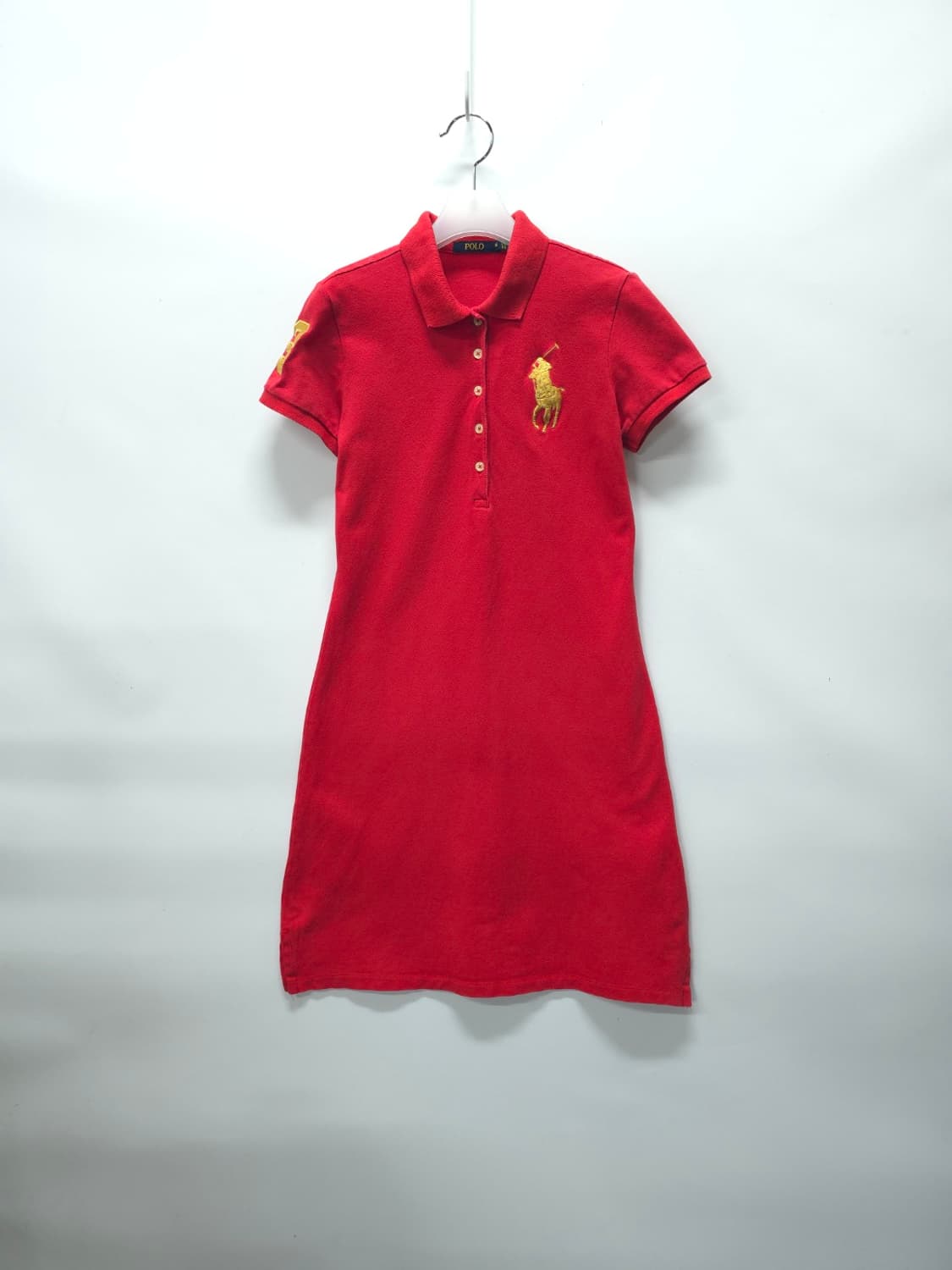 폴로랄프로렌 빅포니 골드 자수 PK 원피스(55) 상품이미지1