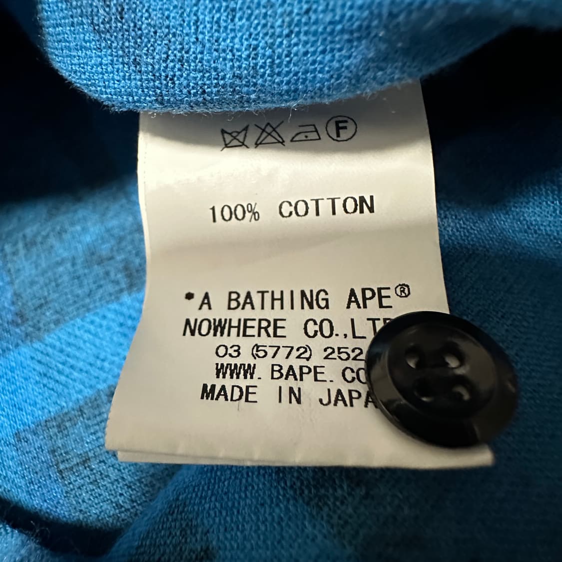 BAPE japan made women cotton long shirt 상품이미지4