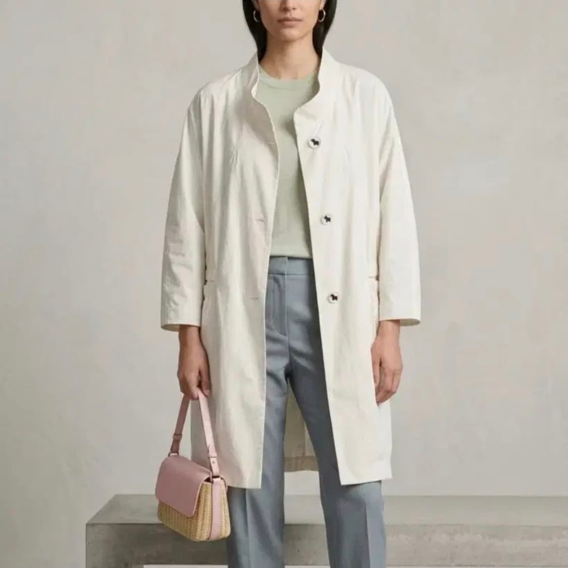 [66]시스템 봄 코트 상품이미지1