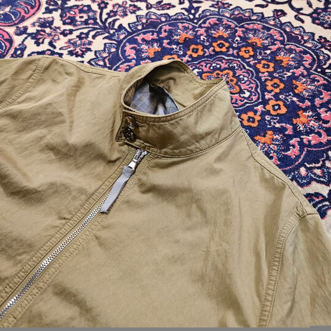 Robert Talbott 클레식 헤링턴 봄버자켓 M size 상품이미지3