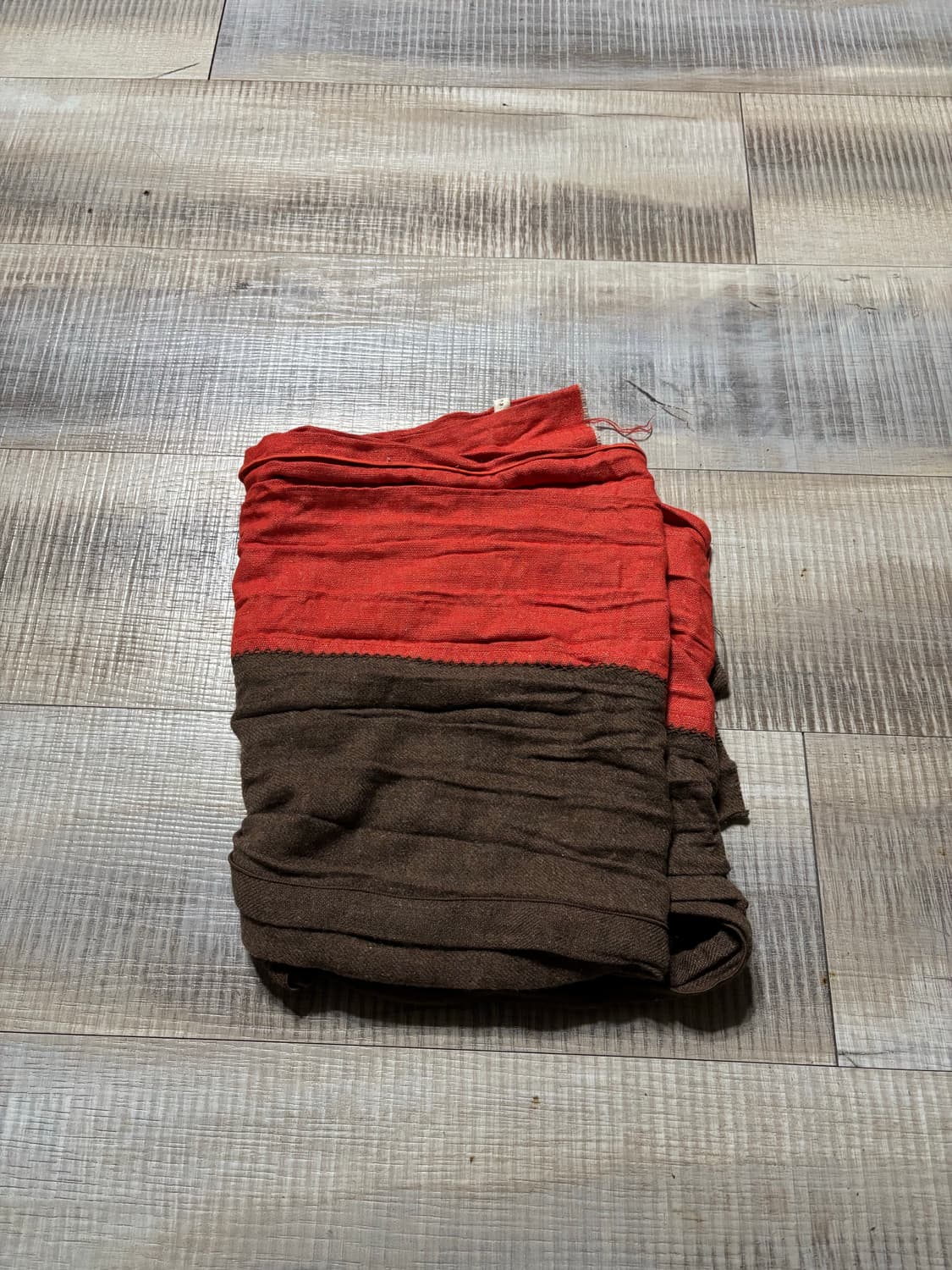 xlim 엑슬림 ep8 스카프 오렌지 브라운 상품이미지1