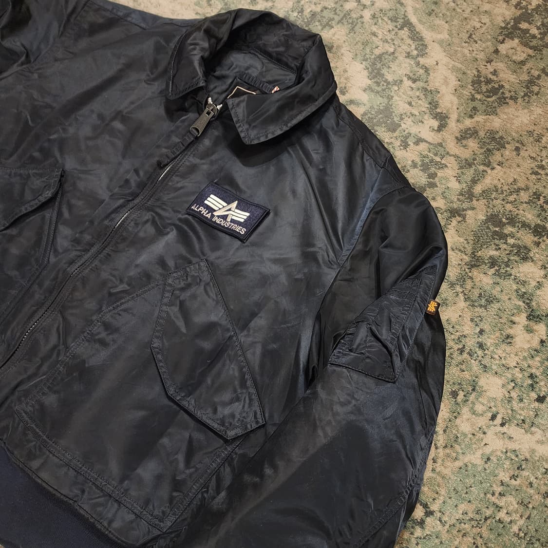 90s 오리지날 알파 CWU 플라이트자켓 상품이미지3