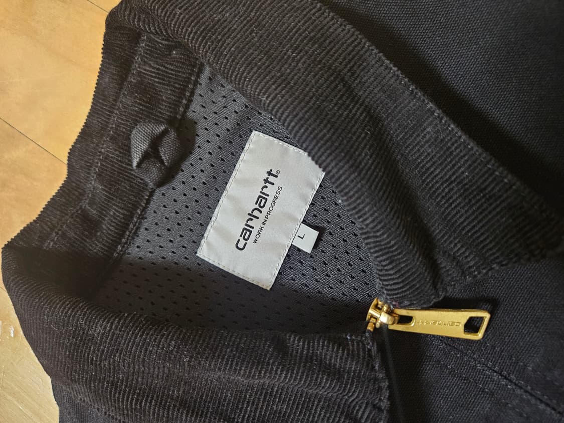 칼하트 WIP 디트로이트 자켓 블랙 L (새상품급) 상품이미지2