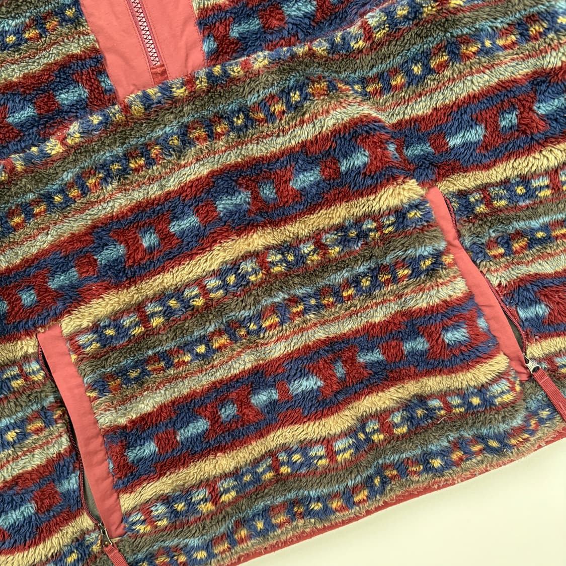 10s 엘엘빈 패턴 플리스 하프집업  상품이미지5