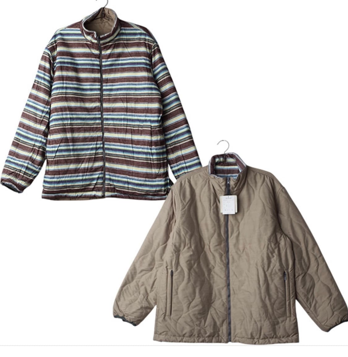 빈티지 리버시블 퀄팅 자켓  상품이미지1