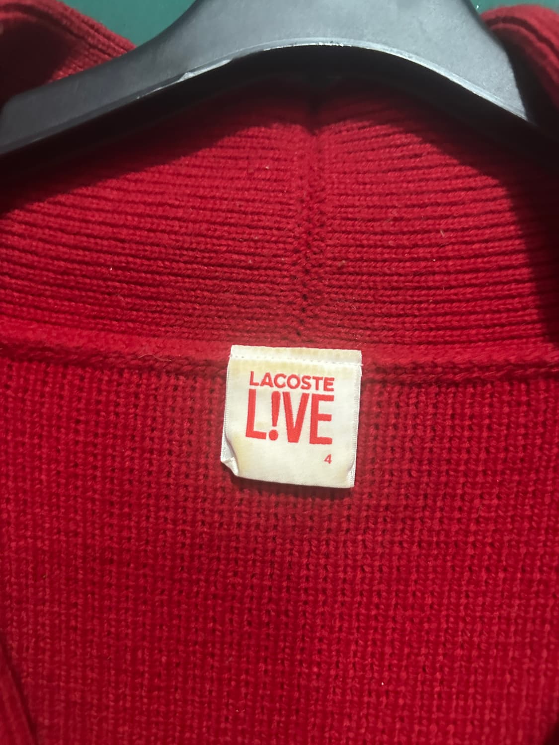 라코스테 코위찬 가디건 4사이즈 상품이미지4