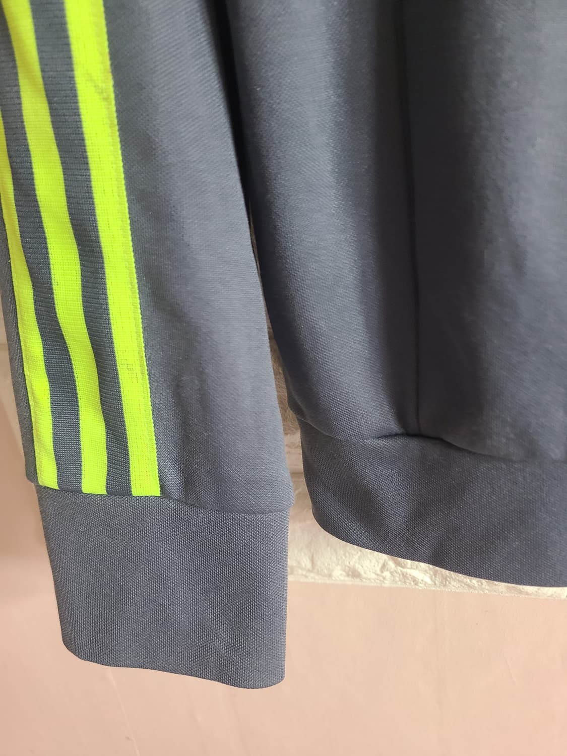 아디다스 삼선 트랙탑 유로파 그레이/형광 상품이미지4