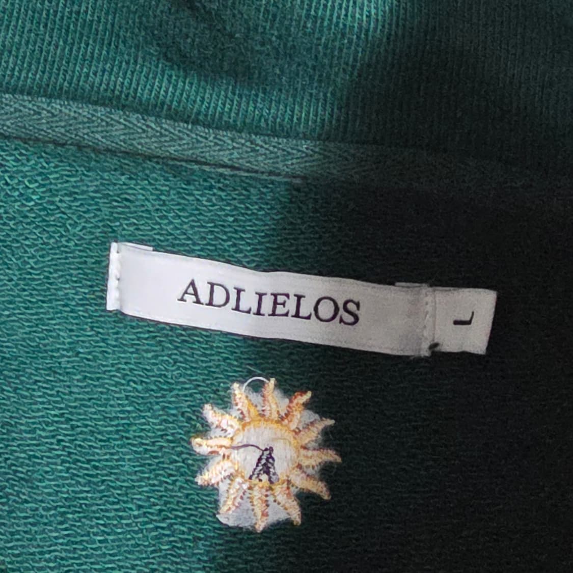 (L)에드리엘로스 하프집업 맨투맨 상품이미지4